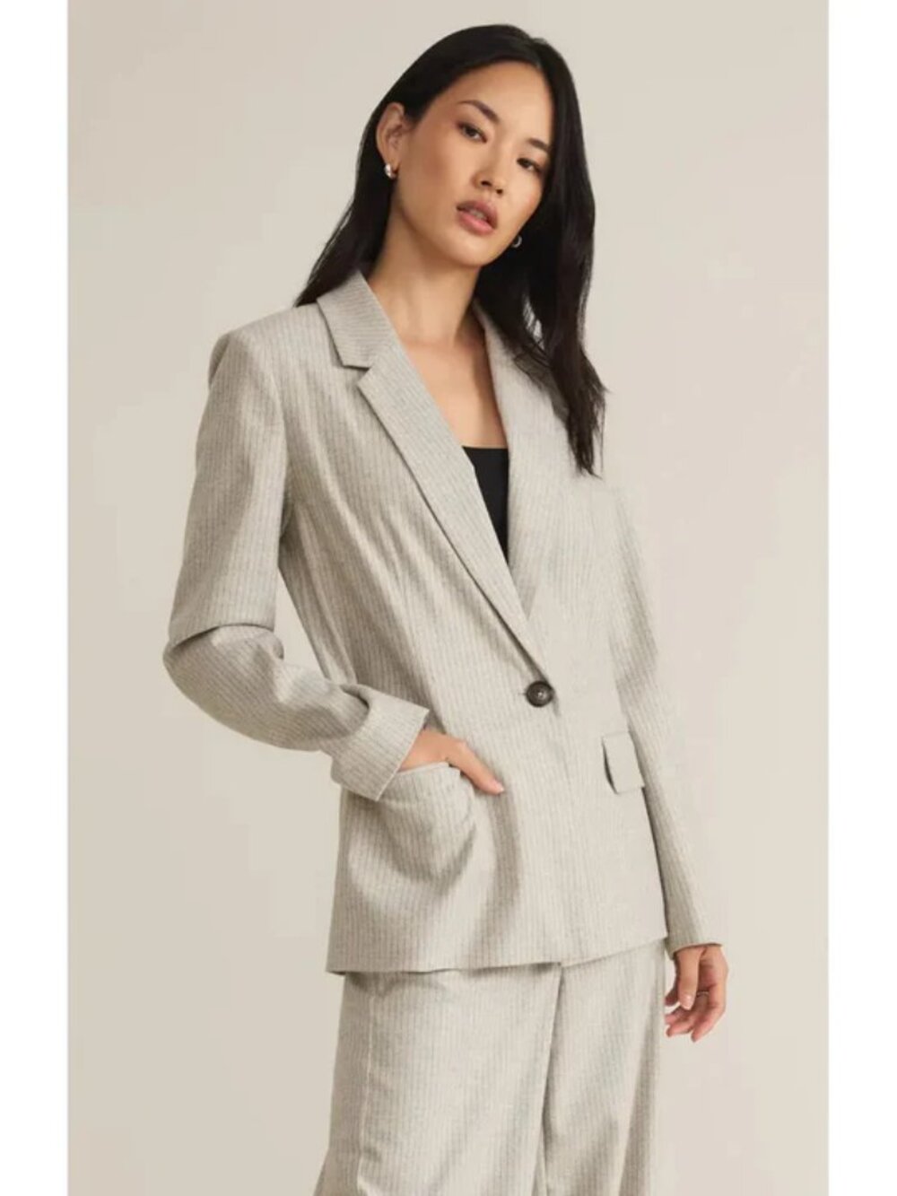 Z Supply Monroe Pinstripe Blazer, size XS